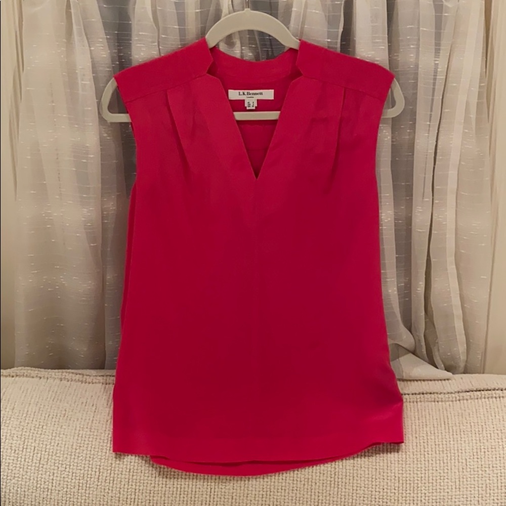 LK Bennett 100% silk blouse